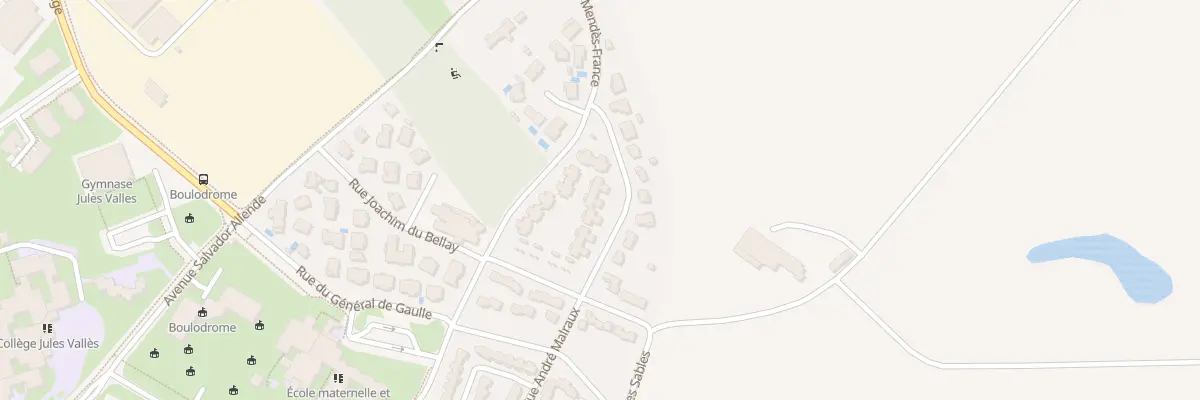 Plan du 25 Rue André Malraux à Portet-sur-Garonne