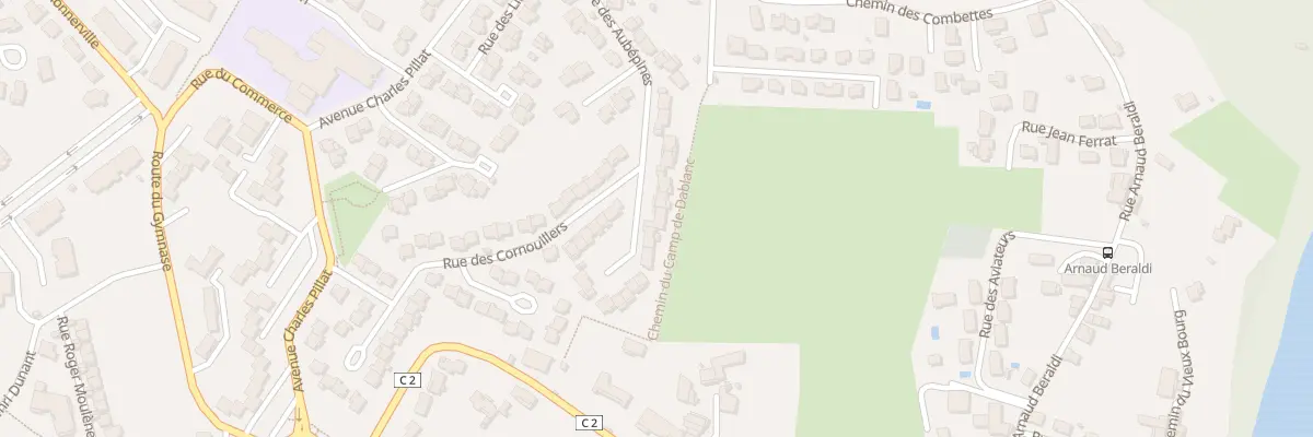 Plan du 30 Rue des Aubépines à Pradines