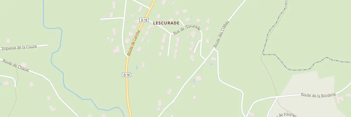 Plan du 5466 Lescurade à Saint-Cernin-de-Larche