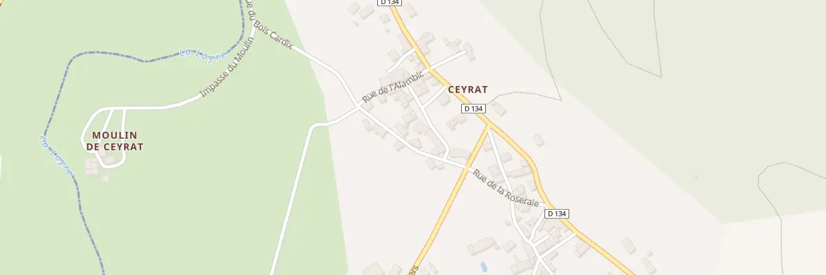 Plan du 68 Rue Du Bois Cardix à Voutezac