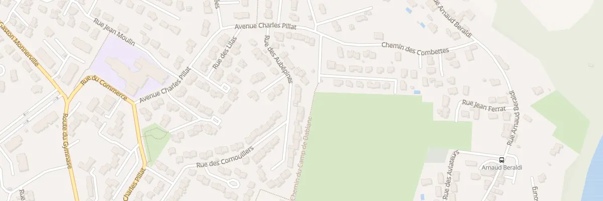 Plan du 20 Rue des Aubépines à Pradines