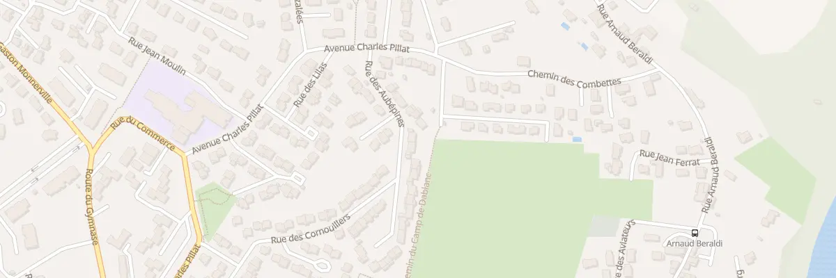 Plan du 18 Rue des Aubépines à Pradines