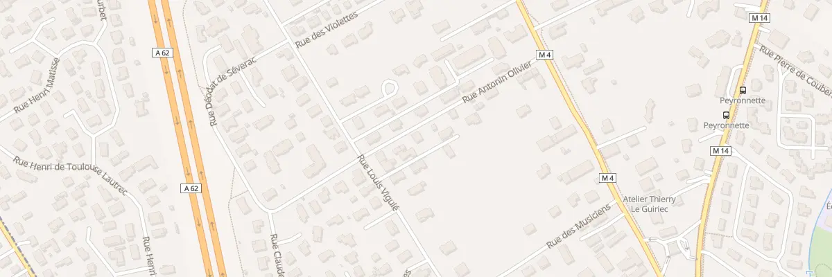 Plan du 5 Rue Antonin Olivier à Saint-Alban