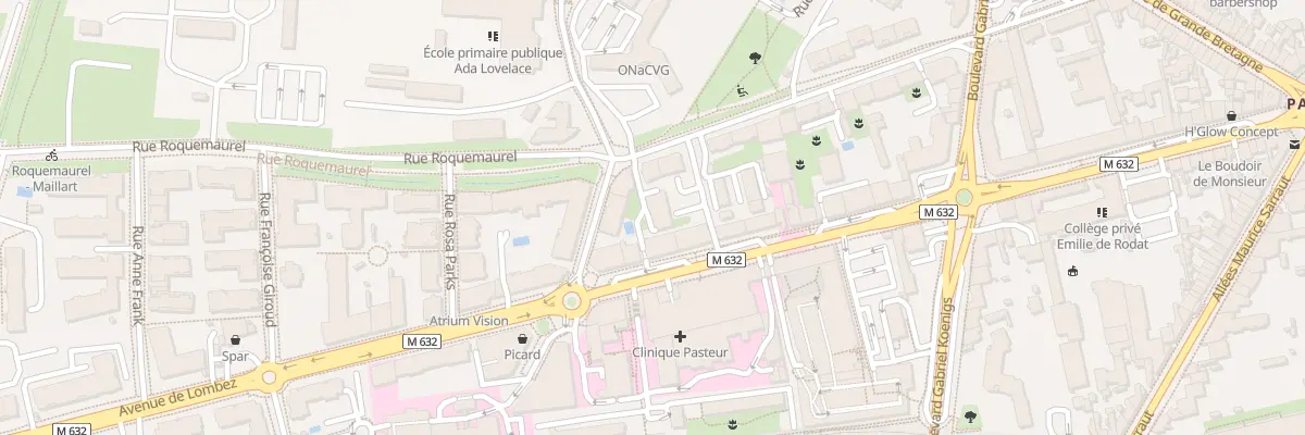Plan du 70 Av de Lombez à Toulouse