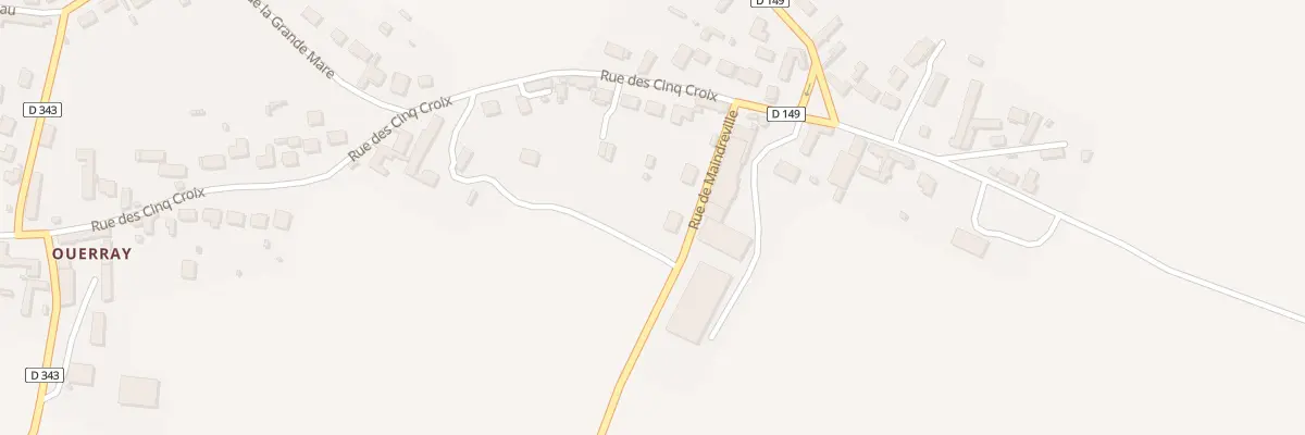 Plan du 15 Rue des Cinq Croix à Amilly