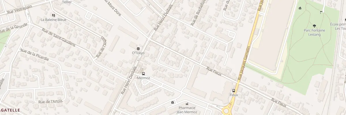 Plan du 99B Rue Fieux à Toulouse