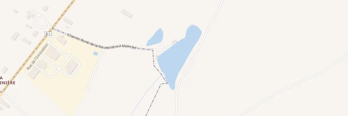 Plan du 5441 L’Etang de Mainclef à Parnac