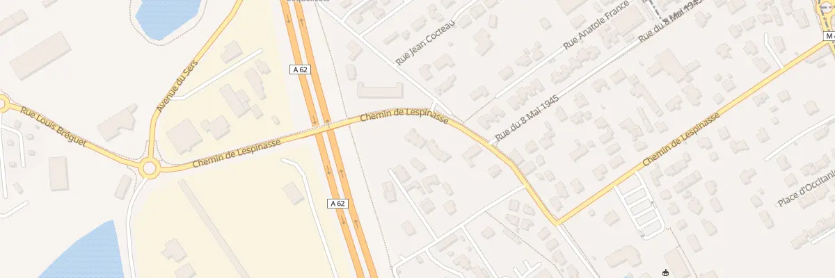 Plan du 23 Che de Lespinasse à Aucamville