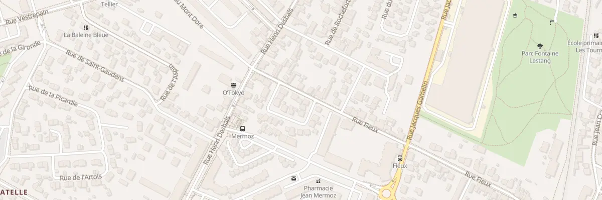 Plan du 99F Rue Fieux à Toulouse