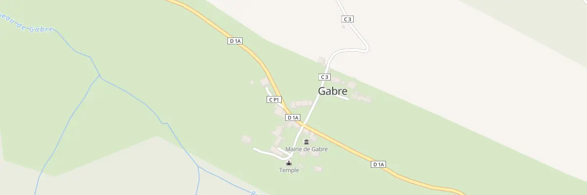 Plan du 17 Gabre à Gabre