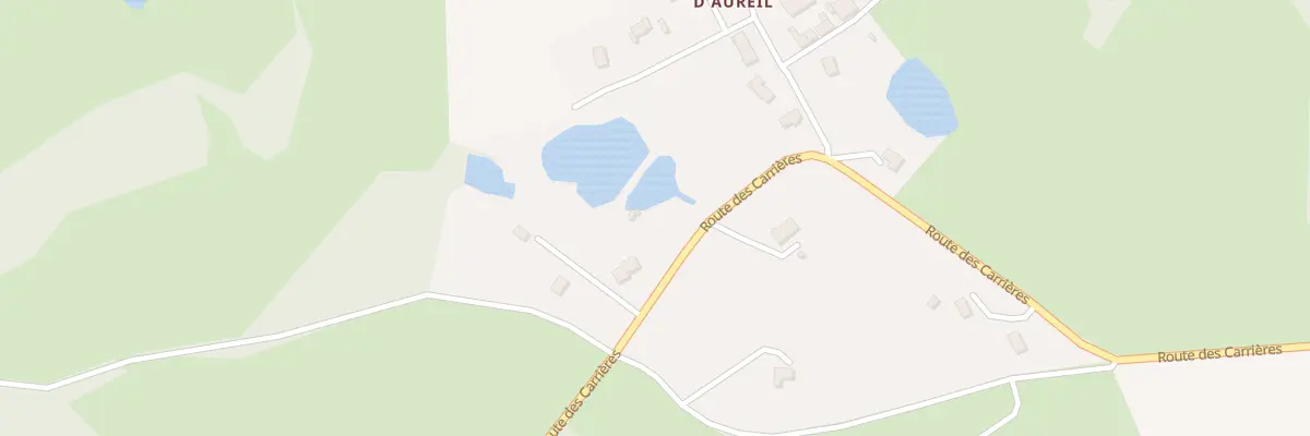 Plan du 195 Rte des Carrières à Aureil