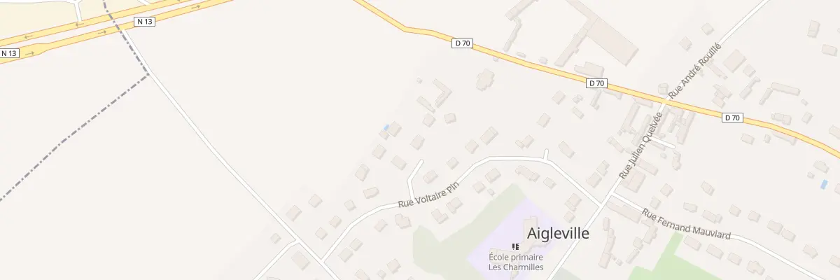 Plan du 20B Rue Voltaire Pin à Aigleville