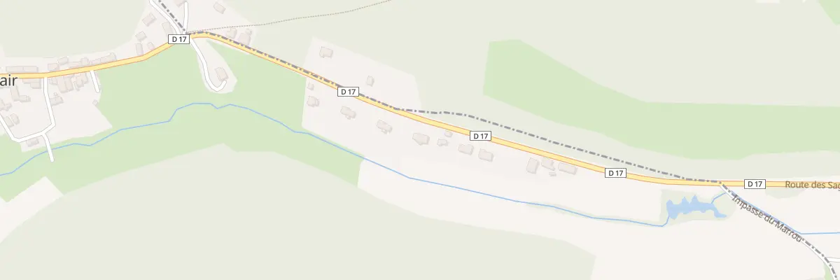 Plan du 310 Rte des Sagnoles à Saint-Clair