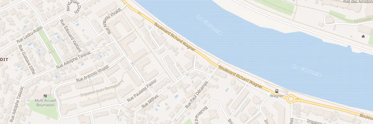 Plan du 53 Rue Milhes à Toulouse