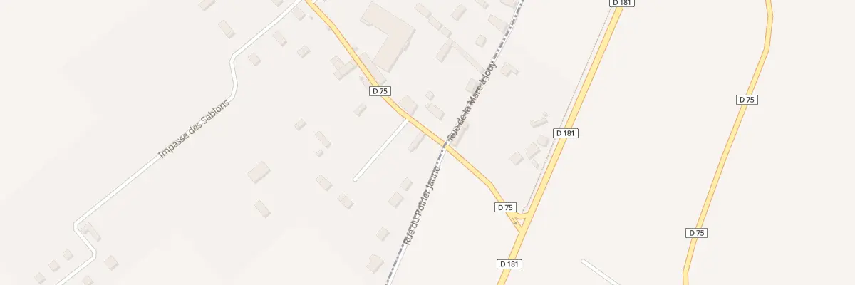 Plan du 20 Rue de la Libération à La Heunière