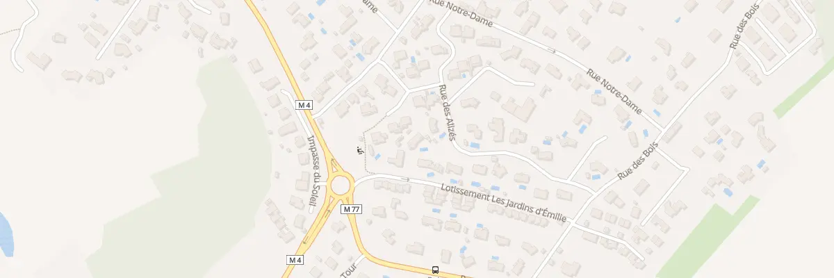 Plan du 17 Rue des Alizés à Bruguières