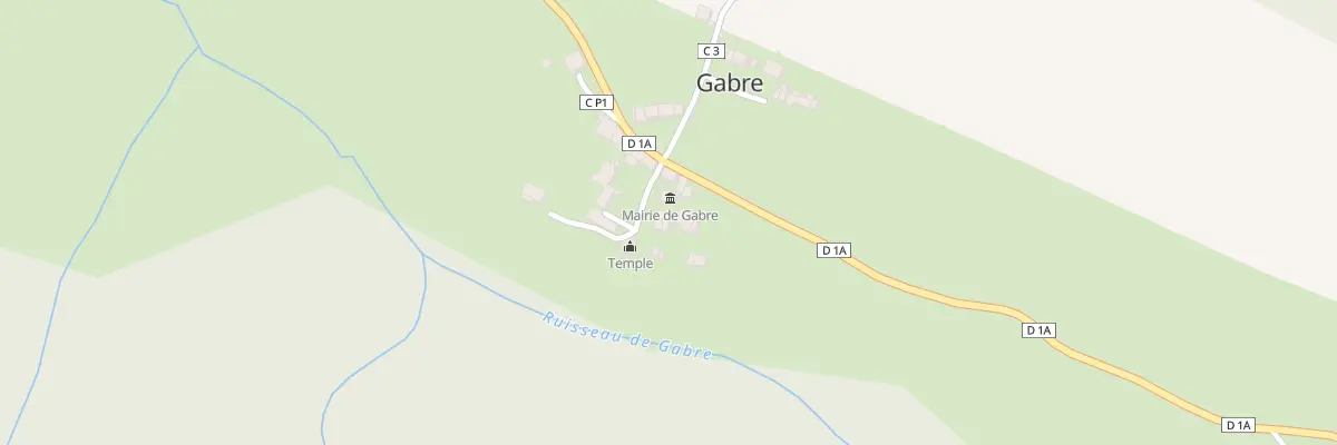 Plan du 23 Gabre à Gabre