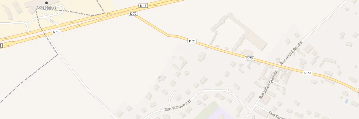 Plan du 8 Rue Boulain à Aigleville
