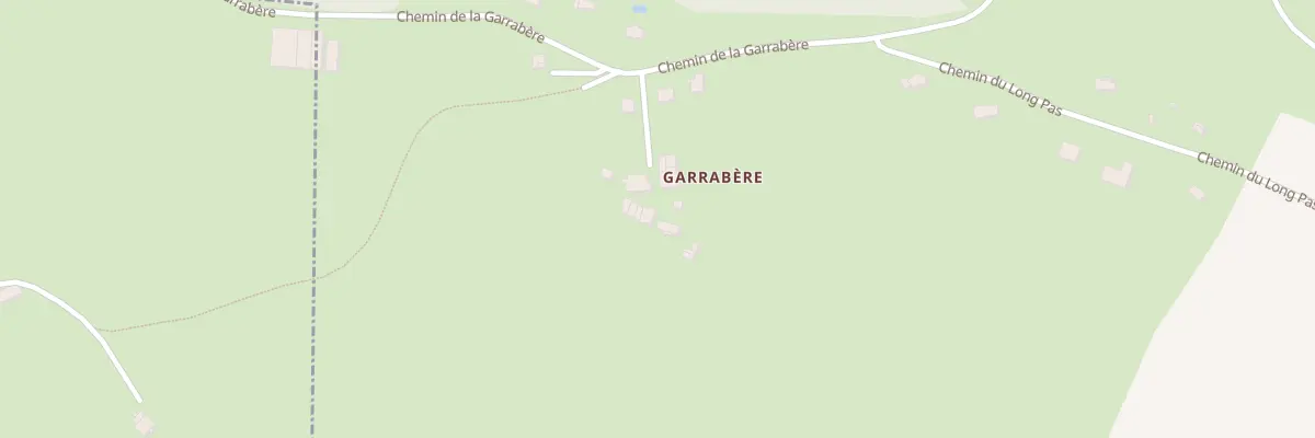 Plan du 173 La Garrabere à Pailhès