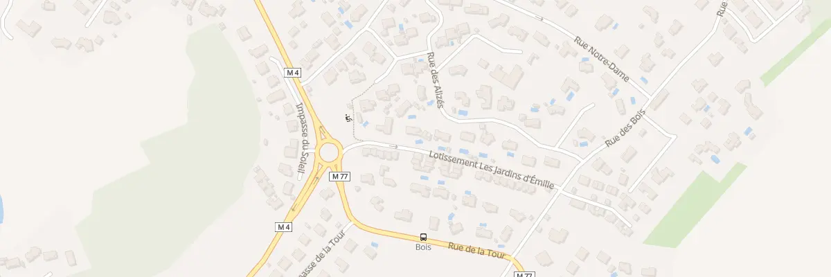 Plan du 13 Rue des Alizés à Bruguières