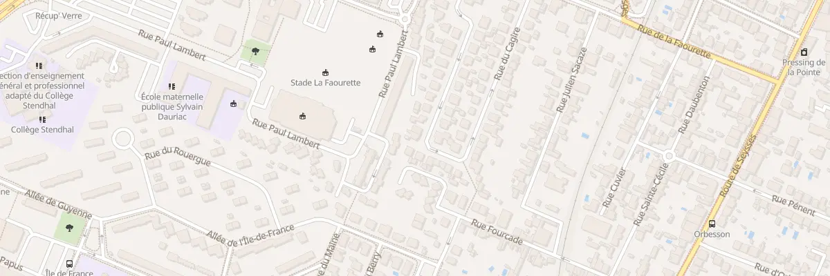 Plan du 53 Rue du Cagire à Toulouse
