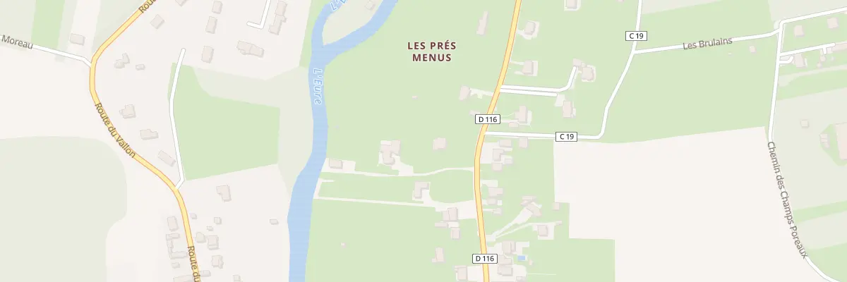 Plan du 39 Rte de Cherisy à Sainte-Gemme-Moronval