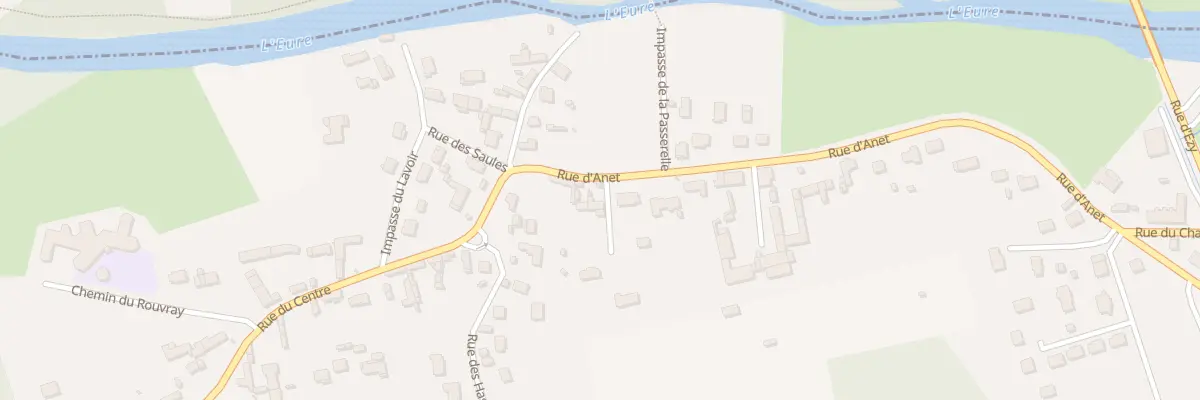Plan du 6 Rue d’Anet à Saussay