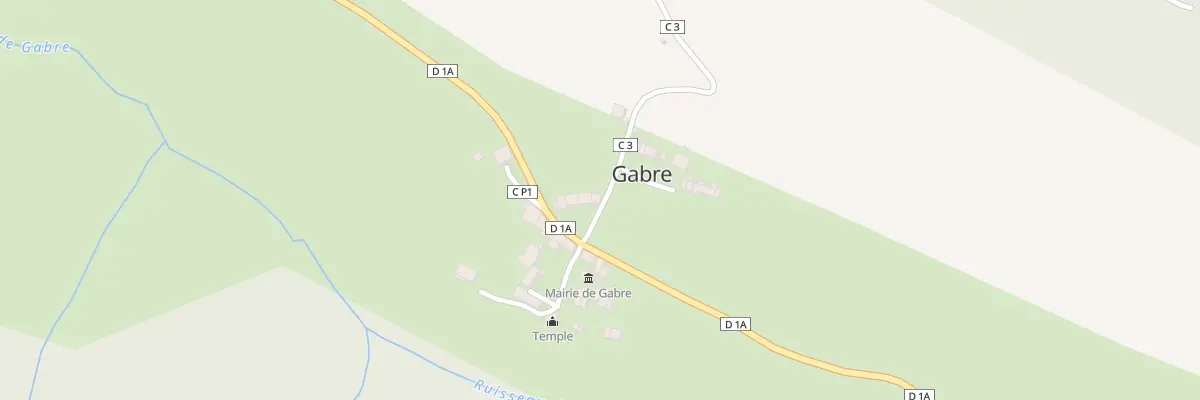 Plan du 14 Gabre à Gabre