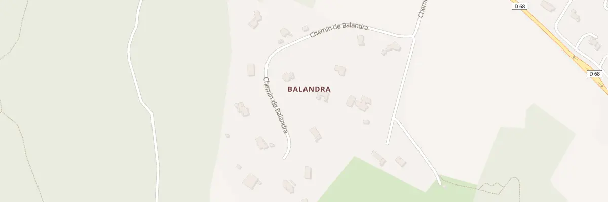Plan du 35 Che de Balandra à Goyrans
