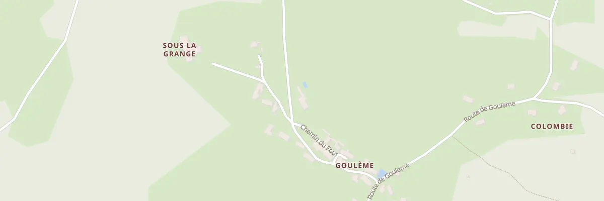 Plan du 240 Rte des Granges à Concorès