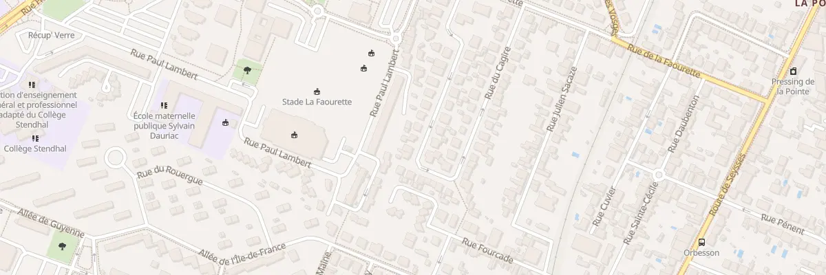 Plan du 57 Rue du Cagire à Toulouse