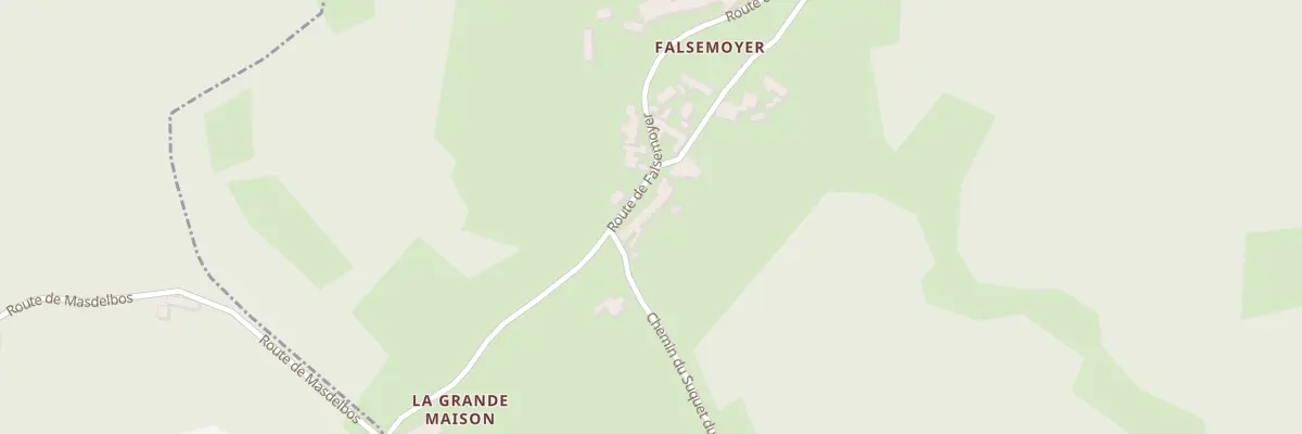 Plan du 5240 Falsemoyer à Gignac