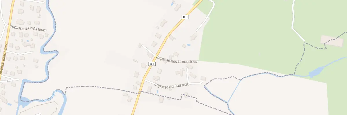 Plan du 45 Imp Des Limousines à Voutezac