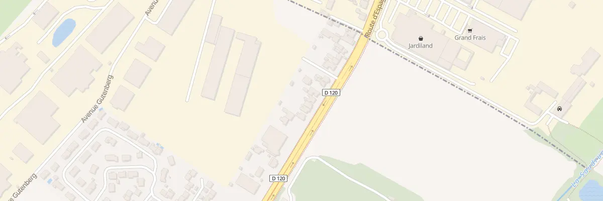 Plan du 26 Rte d’Espagne à Portet-sur-Garonne