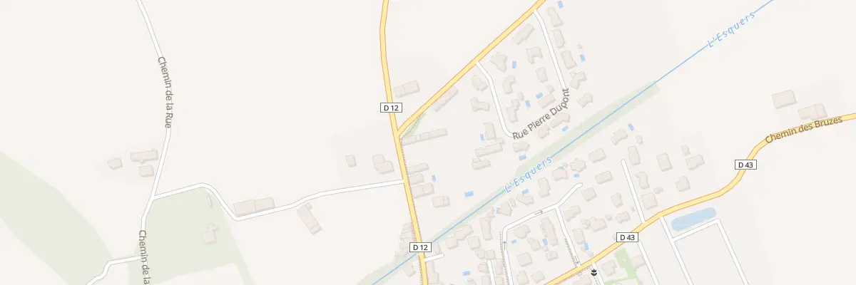 Plan du 1 Rte des Pyrénées à Miremont