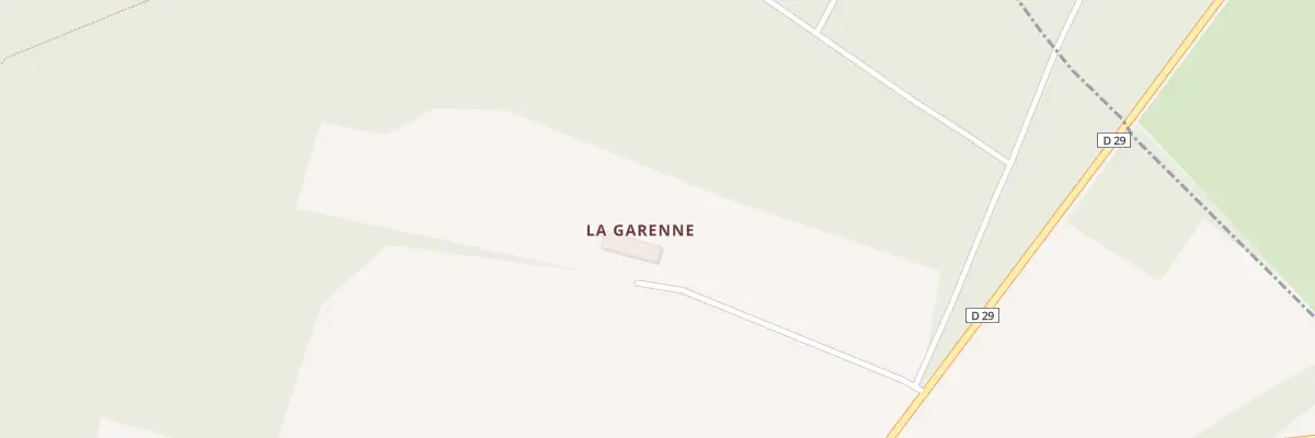 Plan du 1 La Garenne à Saint-Priest-Taurion