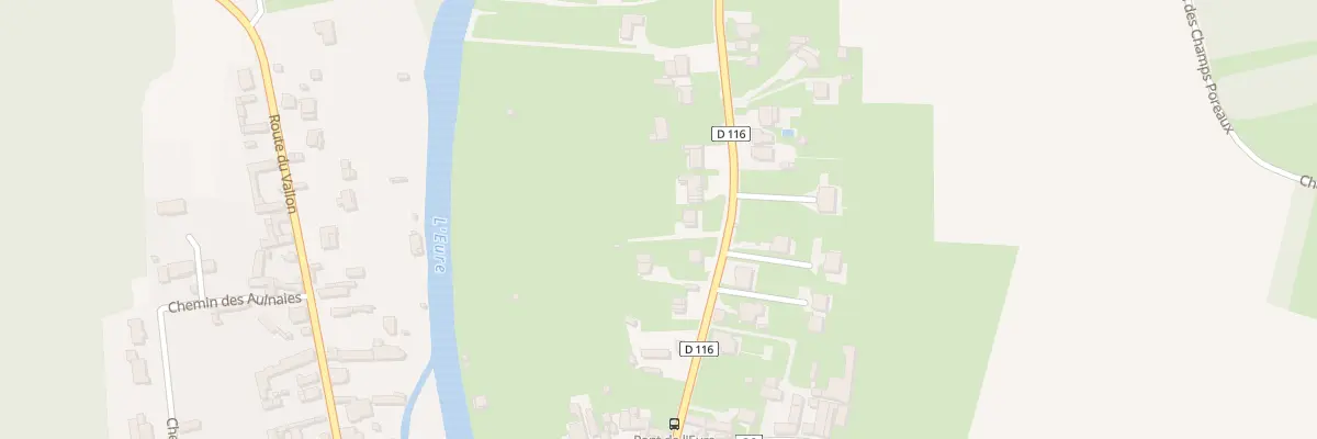 Plan du 19 Rte de Cherisy à Sainte-Gemme-Moronval