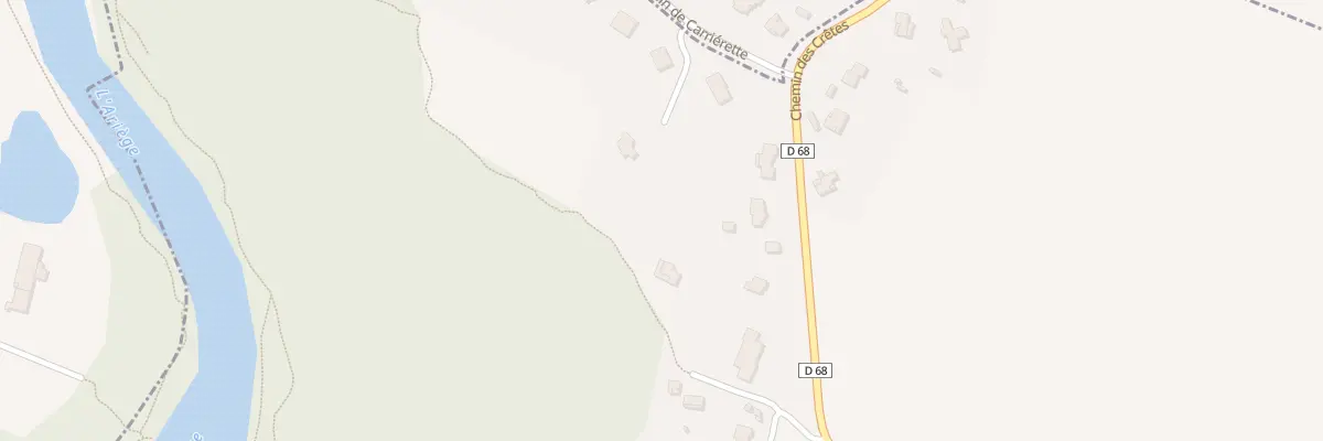 Plan du 2F Les Roches à Goyrans