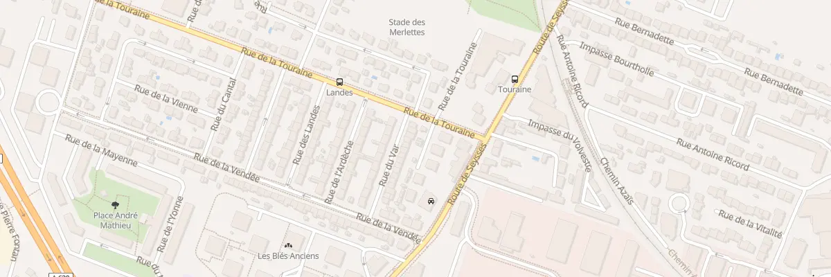 Plan du 29 Rue du Var à Toulouse