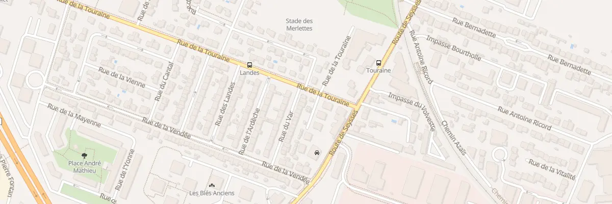 Plan du 30 Rue du Var à Toulouse