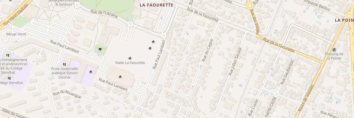 Plan du 65 Rue du Cagire à Toulouse