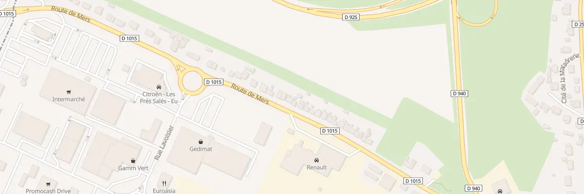 Plan du 9026 Rte de Mers à Eu