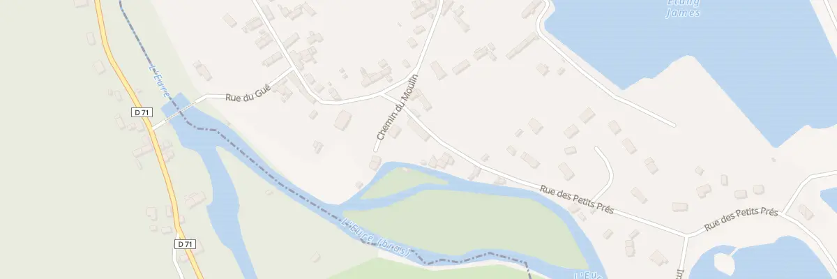 Plan du 2 Rue des Petits Prés à Breuilpont