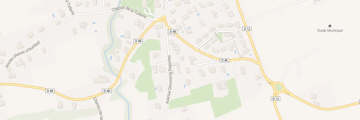 Plan du 7 Av Doumeng Déportés à Miremont
