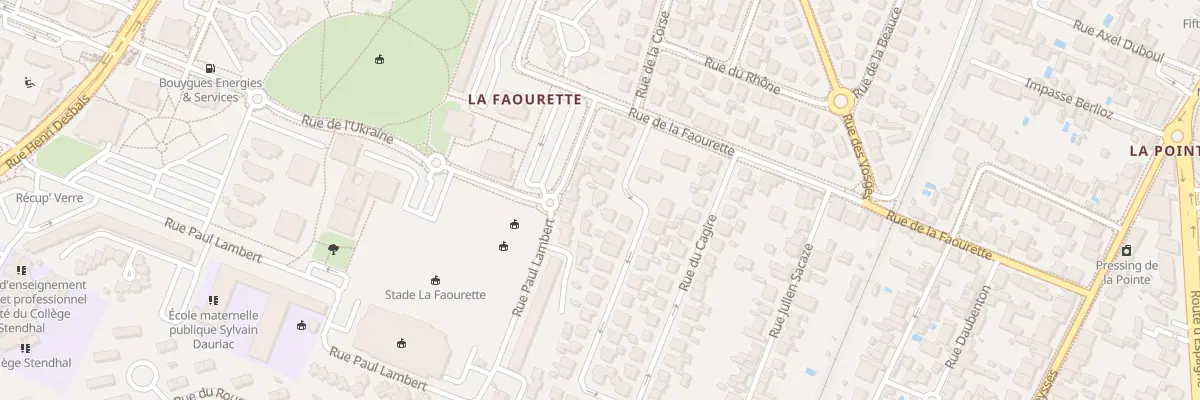 Plan du 77 Rue du Cagire à Toulouse
