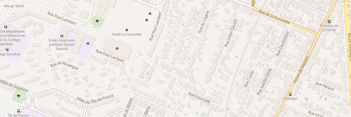 Plan du 30 Rue du Cagire à Toulouse