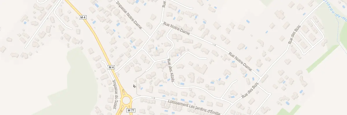 Plan du 18 Rue de Bel Air à Bruguières