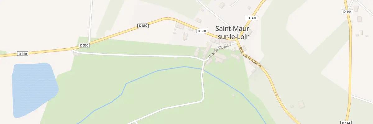 Plan du 1B Saint Maur à Saint-Maur-sur-le-Loir