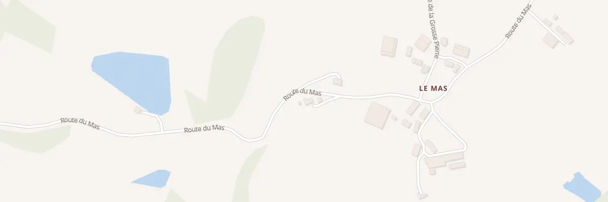 Plan du 5103 Le Mas à Montgibaud