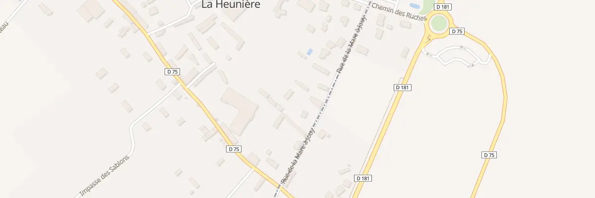 Plan du 3B Rue de la Mare à Jouy à La Heunière